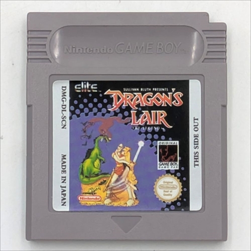 Dragons Lair The Legend - Cartridge - Gameboy Original (A Grade) (Genbrug)